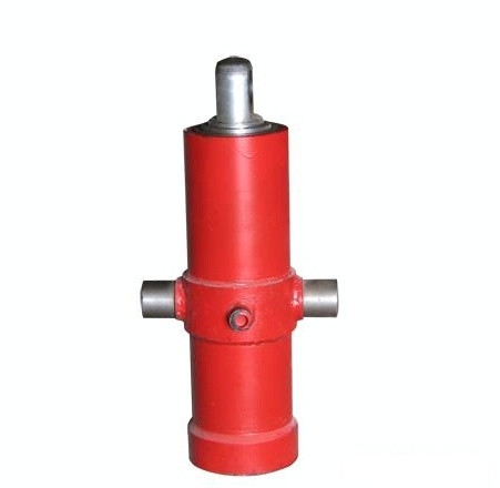 Dump truck telescopic hydraulic cylinder